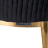 Bloom Black Velvet Chair